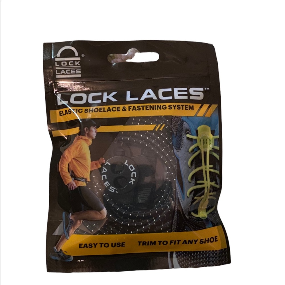 Black Lock Laces: Elastic Shoelace & Fastening System